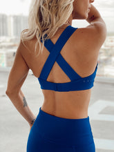 Load image into Gallery viewer, Show Off Sports Bra - BLUE
